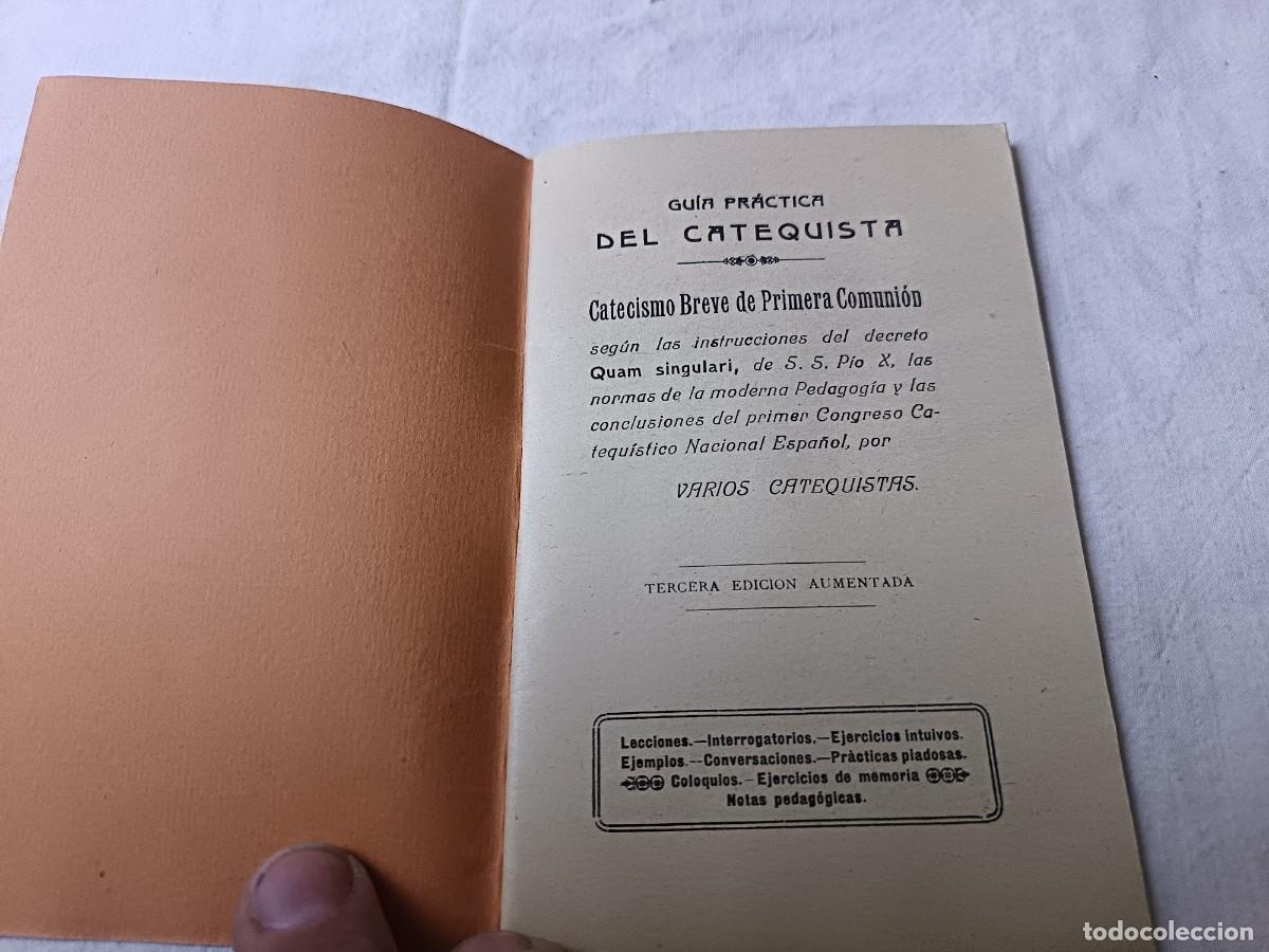 Libros de segunda mano: Antiguo Librito, Catecismo Breve de Primera Comuni&oacute;n, Imprenta Cat&oacute;lica, Novelda