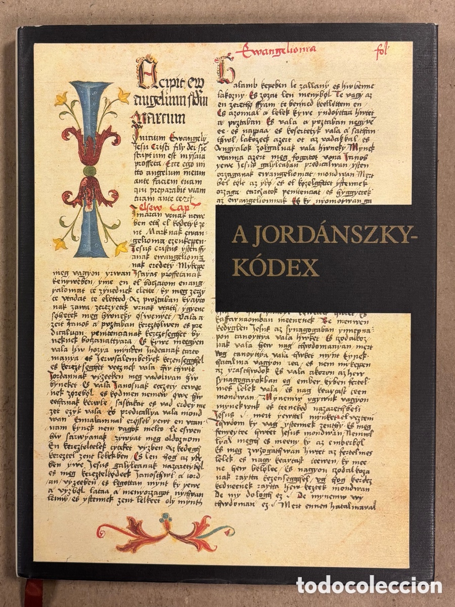 Libros de segunda mano: A JORD&Aacute;NSZKY K&Oacute;DEX (1516-1519). MAGYAR NYELV&Uacute; BIBLIAFORDITAS S XVI SZAZAD ELEJ&Eacute;ROL. HELIKON KIAD&Oacute;