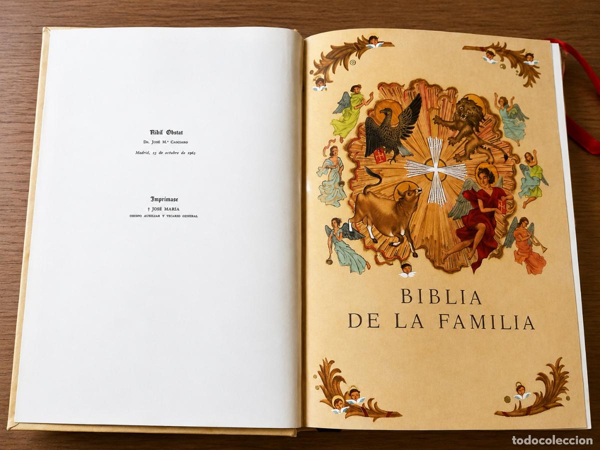 Libros de segunda mano: Santa Biblia Editorial Planeta 4&ordf; Edici&oacute;n 1968 Juan XXIII Biblia de la Familia Ilustrada