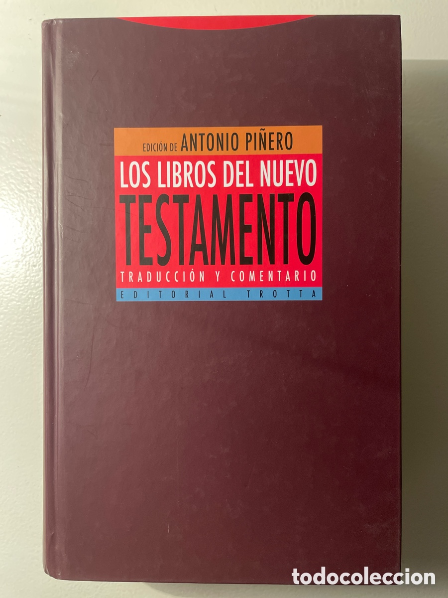 Libros de segunda mano: Los Libros del Nuevo Testamento - Antonio Pi&ntilde;ero