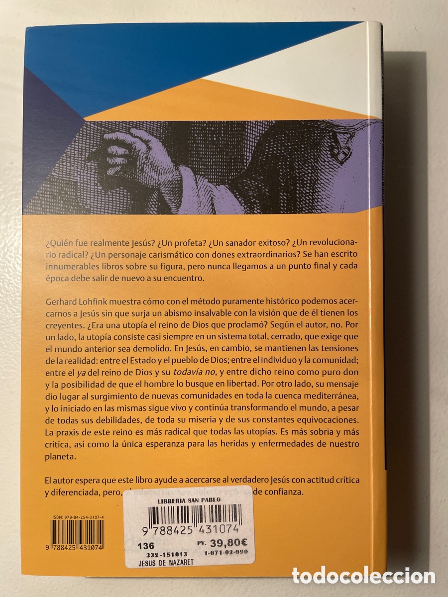 Libros de segunda mano: Jes&uacute;s de Nazaret - Gerhard Lohfink - Foto 2