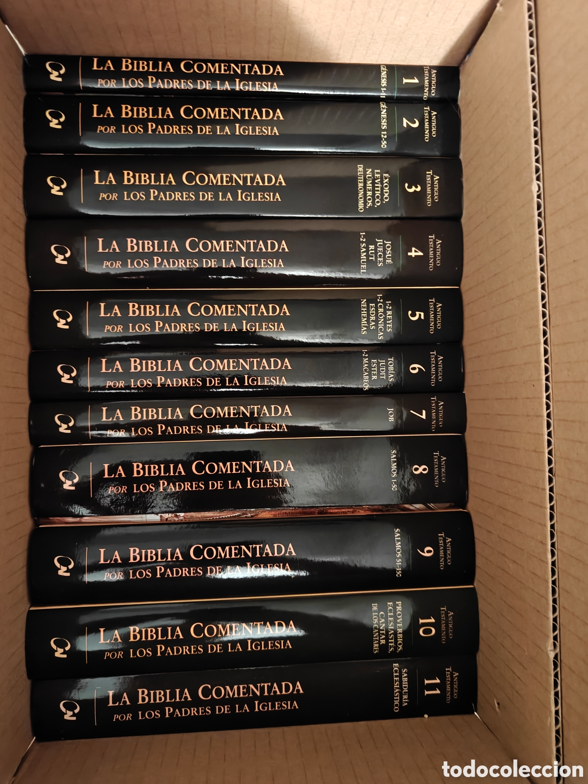 Libros de segunda mano: Colecci&oacute;n Completa La Biblia Comentada por los Padres de la Iglesia - 30 Vol&uacute;menes - Ciudad Nueva -