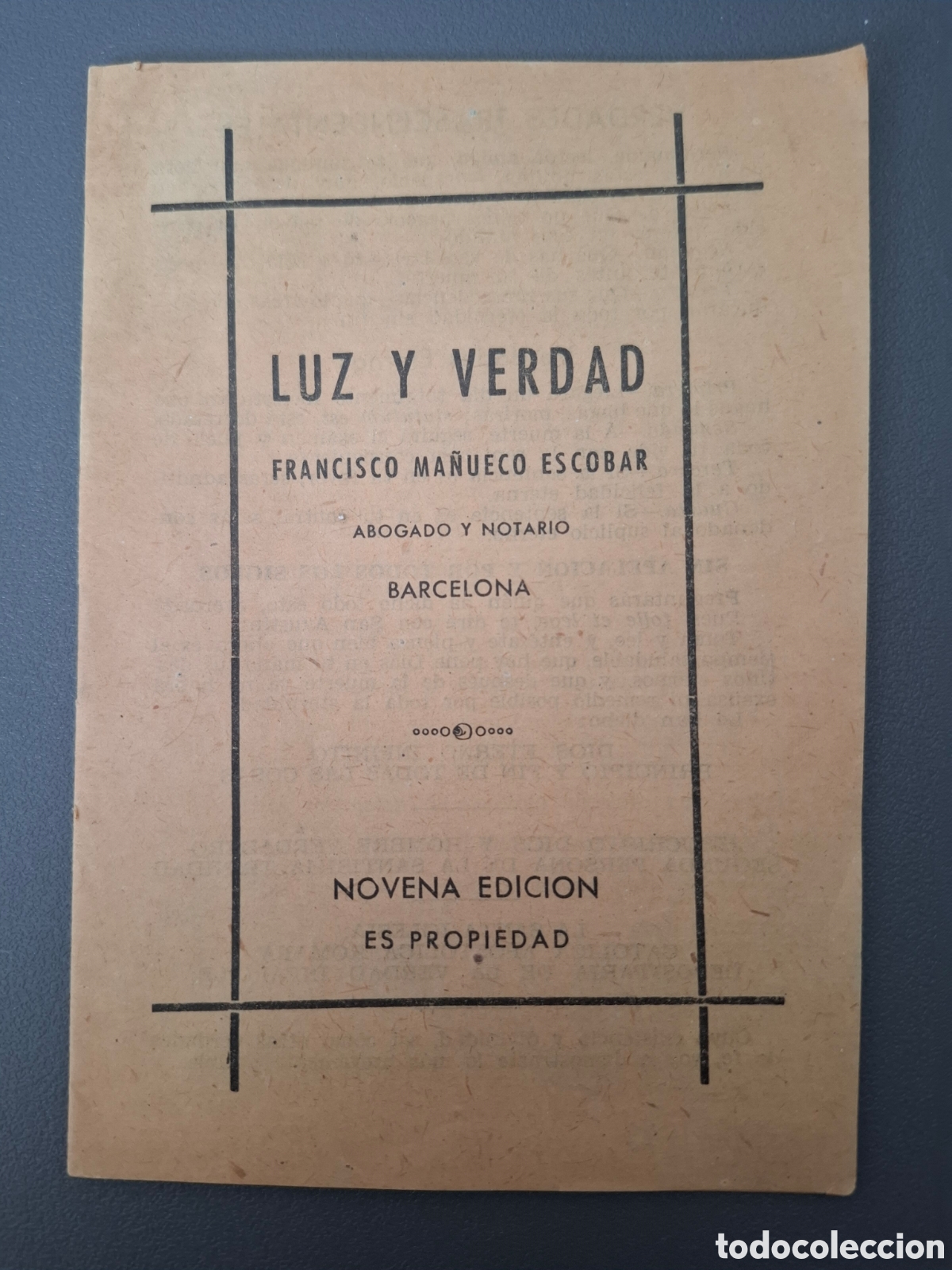 Libros de segunda mano: Luz y verdad - Francisco Ma&ntilde;ueco