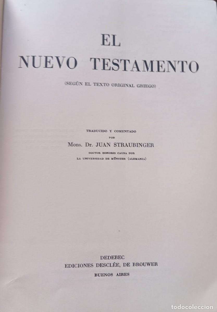 Libros de segunda mano: EL ANTIGUO TESTAMENTO/EL NUEVO TESTAMENTO - Foto 4