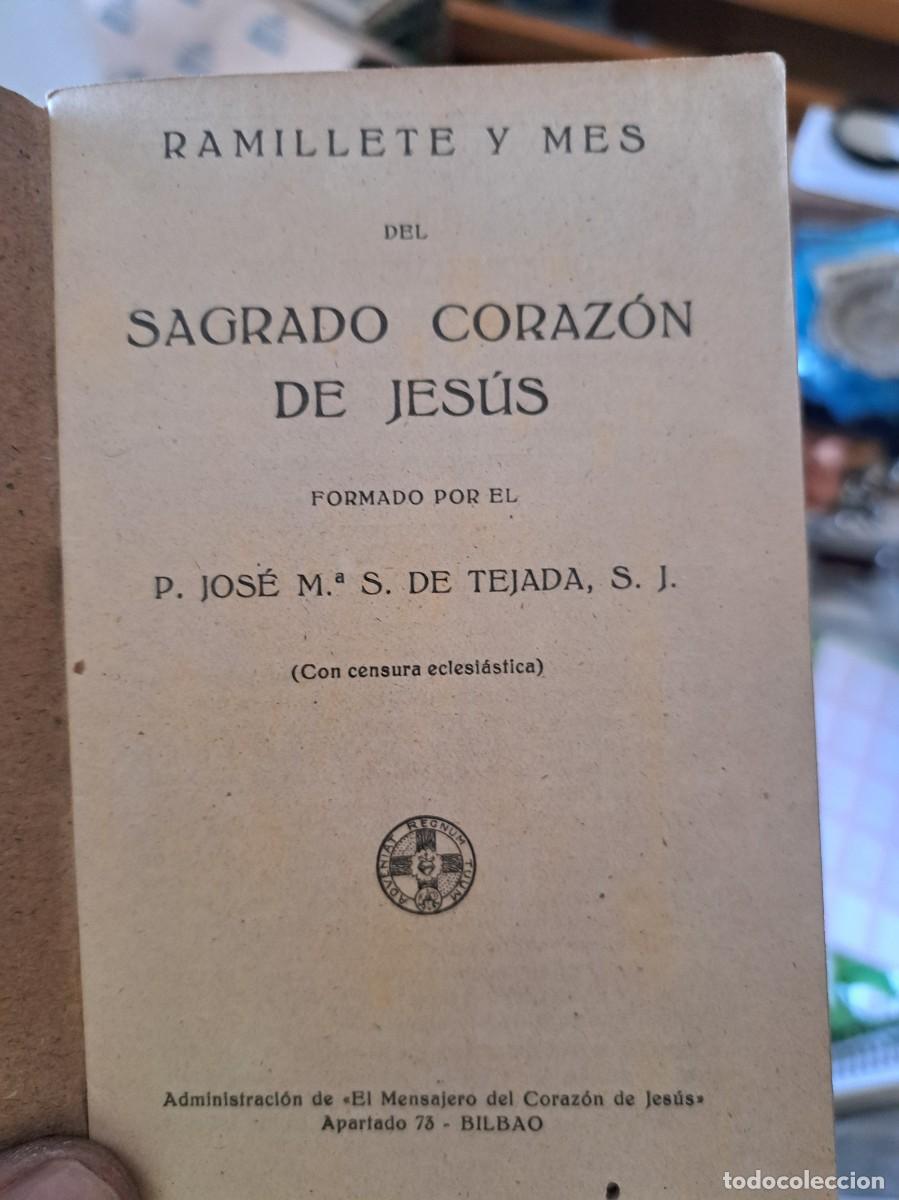 Libros de segunda mano: RAMILLETE Y MES DEL S.C. DE JESUS
