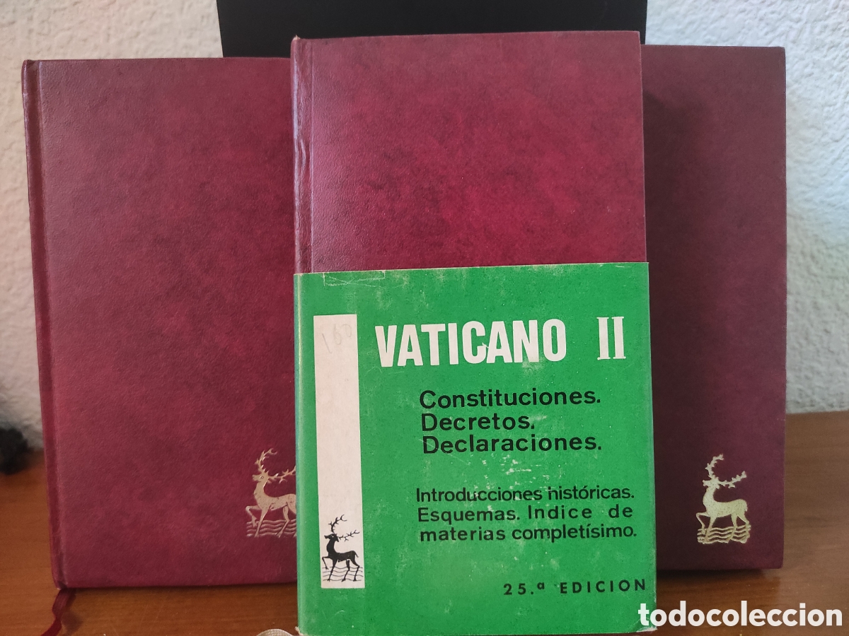 Libros de segunda mano: Lote 3 libros Biblioteca Autores Cristianos. Vaticano, Crisis de la Iglesia, 8 grandes mensajes