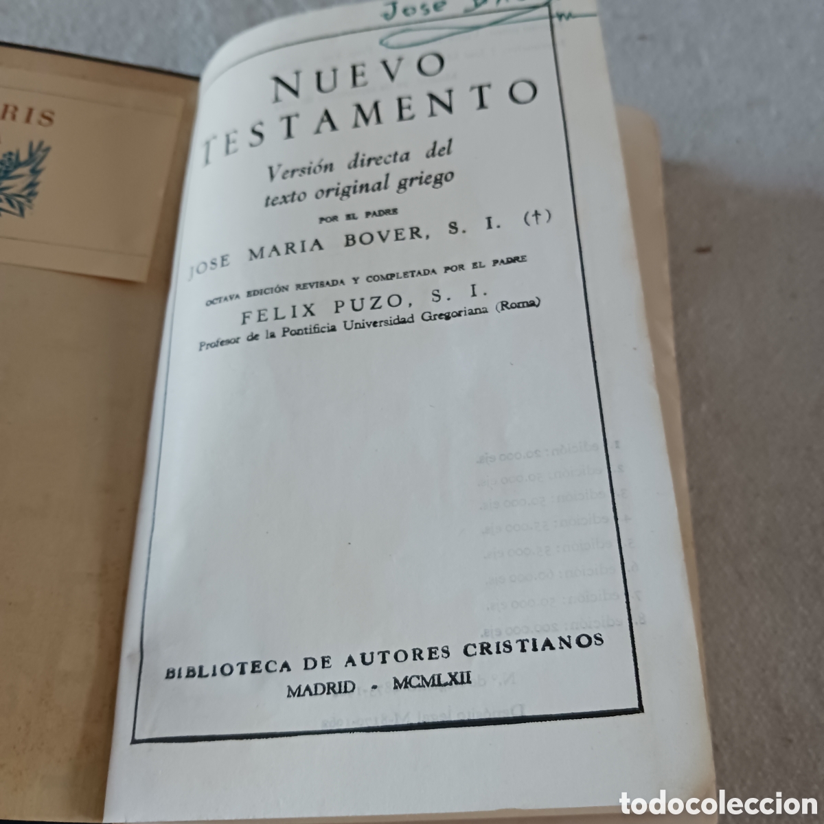 Libros de segunda mano: El Nuevo Testamento, - Foto 4