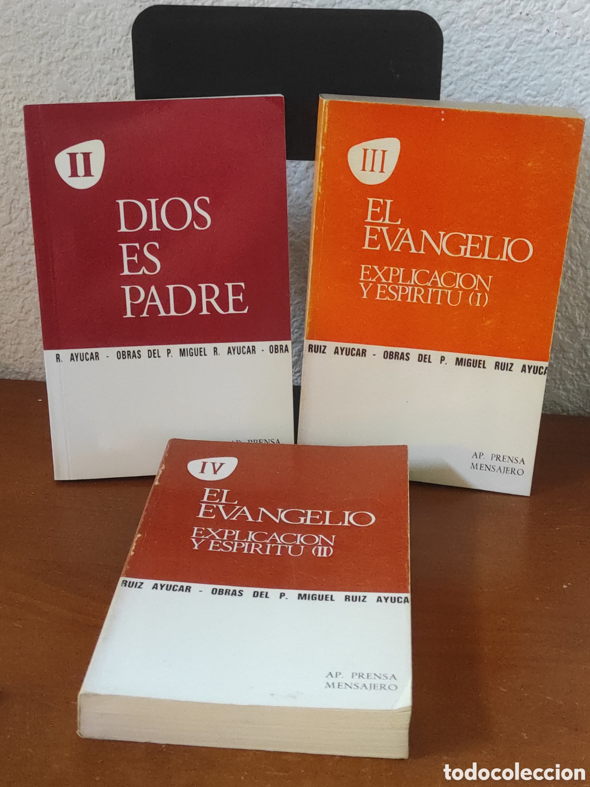 Libros de segunda mano: RUIZ DE AYUCAR, Miguel.- Dios es Padre, El Evangelio. Explicaci&oacute;n y esp&iacute;ritu (I) y (II)
