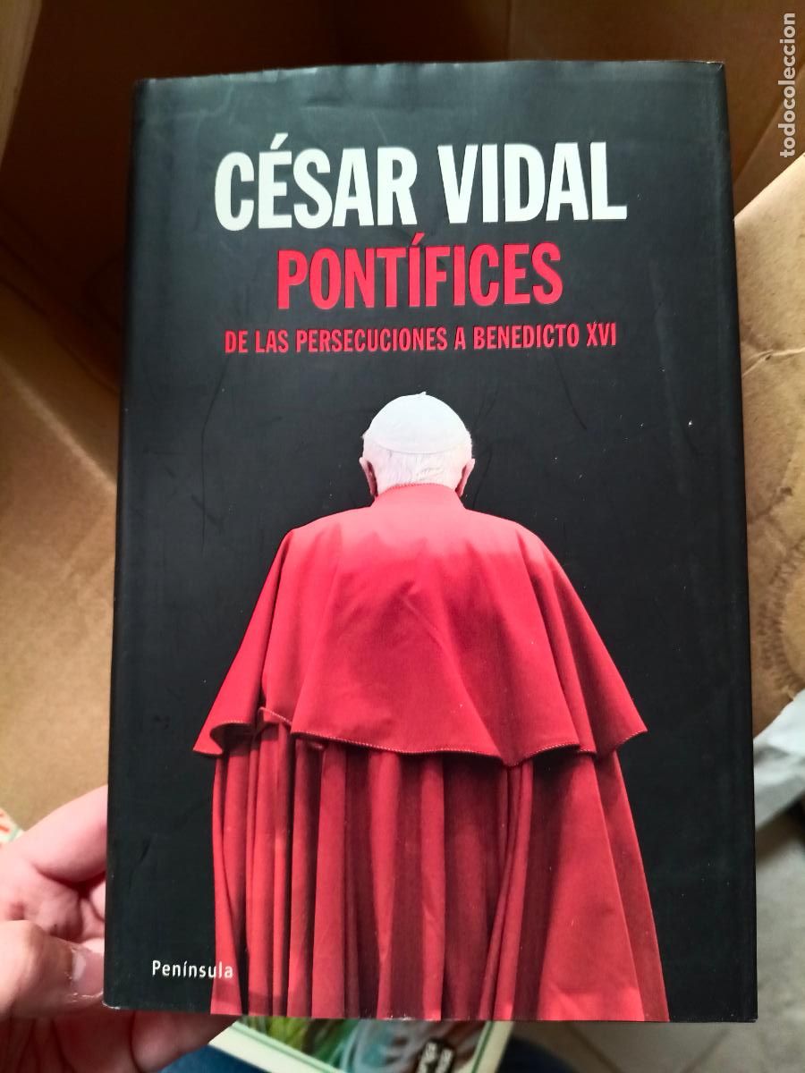 Libros de segunda mano: C&Eacute;SAR VIDAL - PONT&Iacute;FICES, DE LAS PERSECUCIONES..... - EDICIONES PEN&Iacute;NSULA