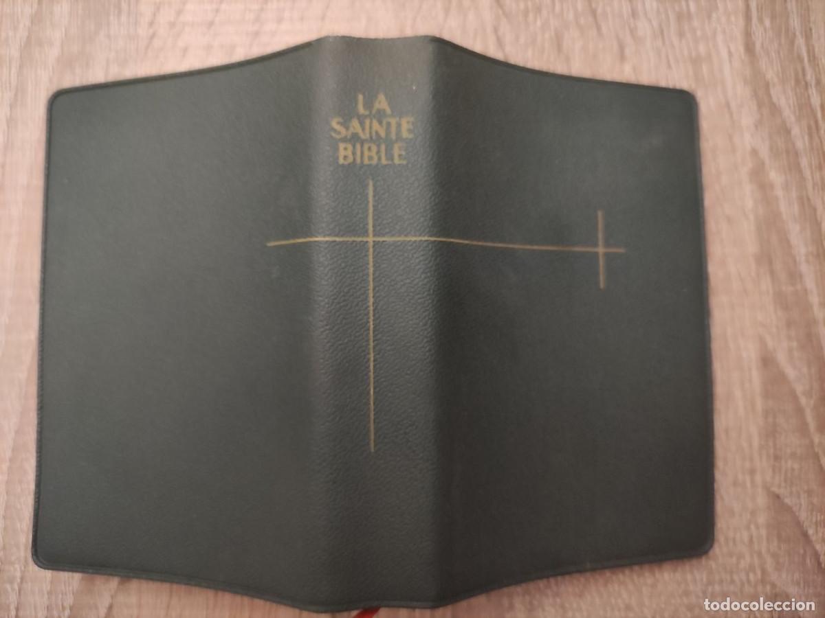 Libros de segunda mano: La Sainte Bible, en franc&eacute;s imprimido en B&eacute;lgica