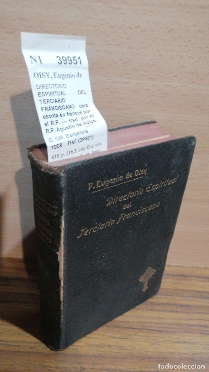 Libri di seconda mano: OISY, Eugenio de - DIRECTORIO ESPIRITUAL DEL TERCIARIO FRANCISCANO obra escrita en frances por el R.