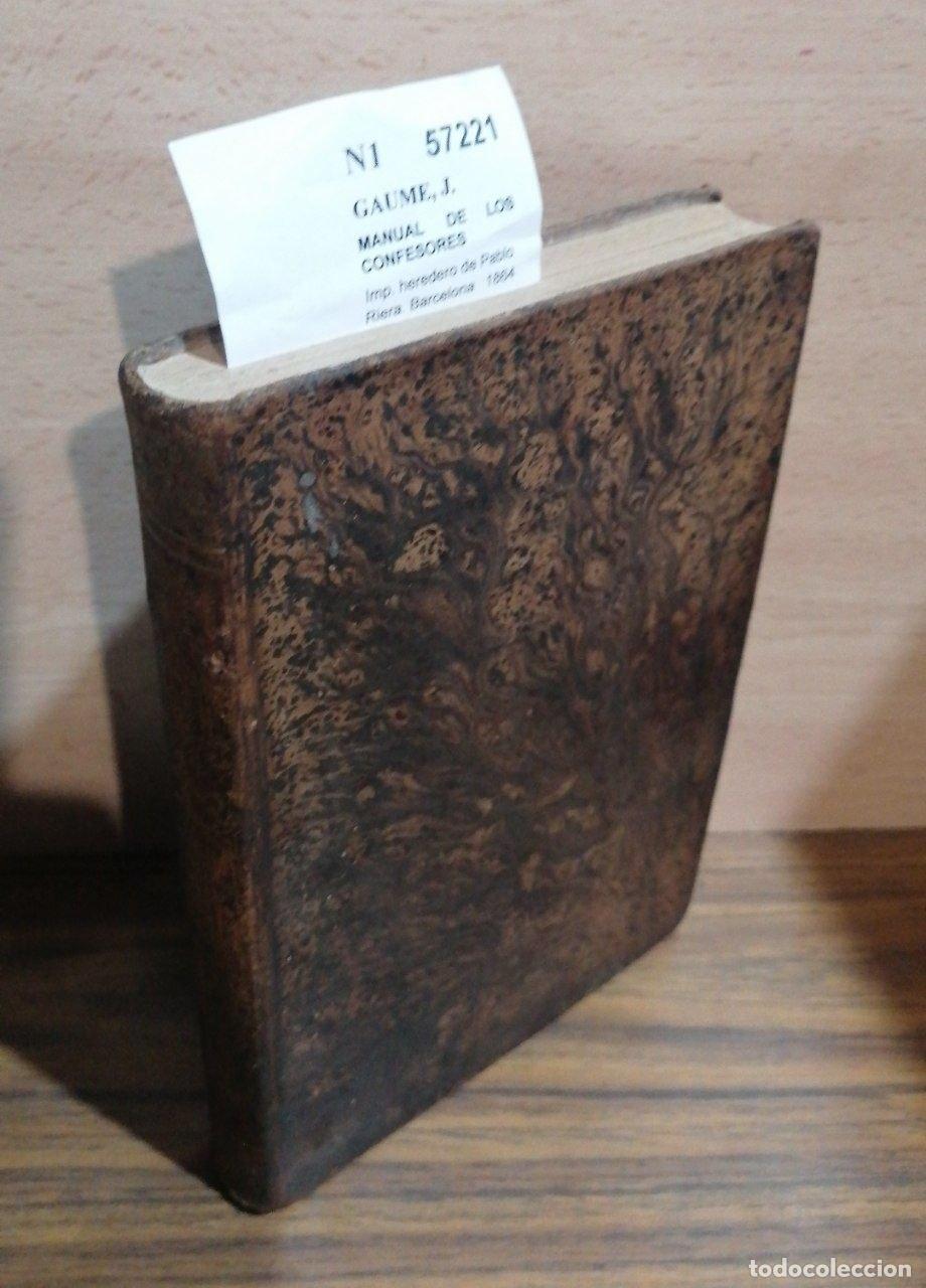 Gebrauchte B&uuml;cher: GAUME, J. - MANUAL DE LOS CONFESORES