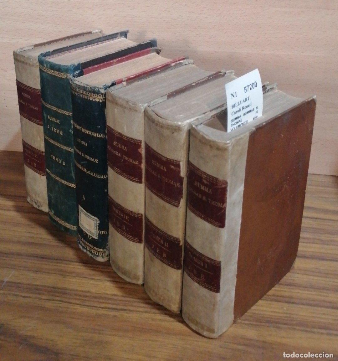 Gebrauchte B&uuml;cher: BILLUART, Caroli Renati - SUMMA SUMMAE S. THOMAE (6 VOLUMENES) sive COMPENDIUM THEOLOGIAE R. Patris