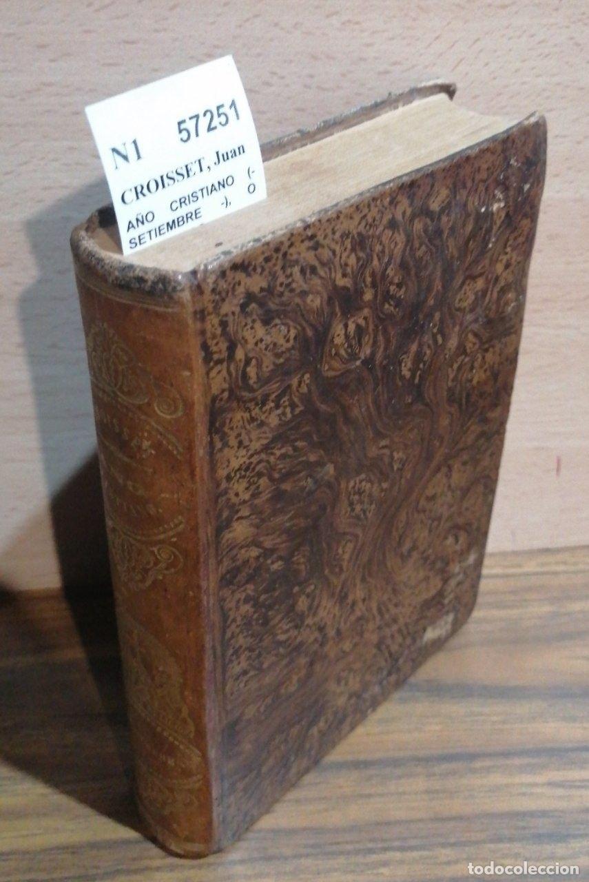 Gebrauchte B&uuml;cher: CROISSET, Juan - A&Ntilde;O CRISTIANO (- SETIEMBRE -), O EJERCICIOS DEVOTOS PARA TODOS LOS DIAS DEL A&Ntilde;O; es