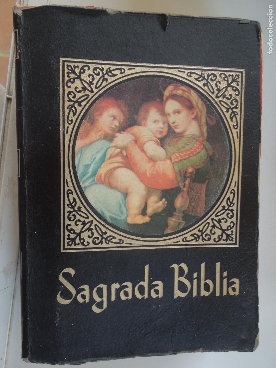 Libros de segunda mano: SAGRADA BIBLIA - VERSION DIRECTA DE LOS TEXTOS PRIMITIVOS . MONS. DR. JUAN STRABINGER - 1974- PRENSA