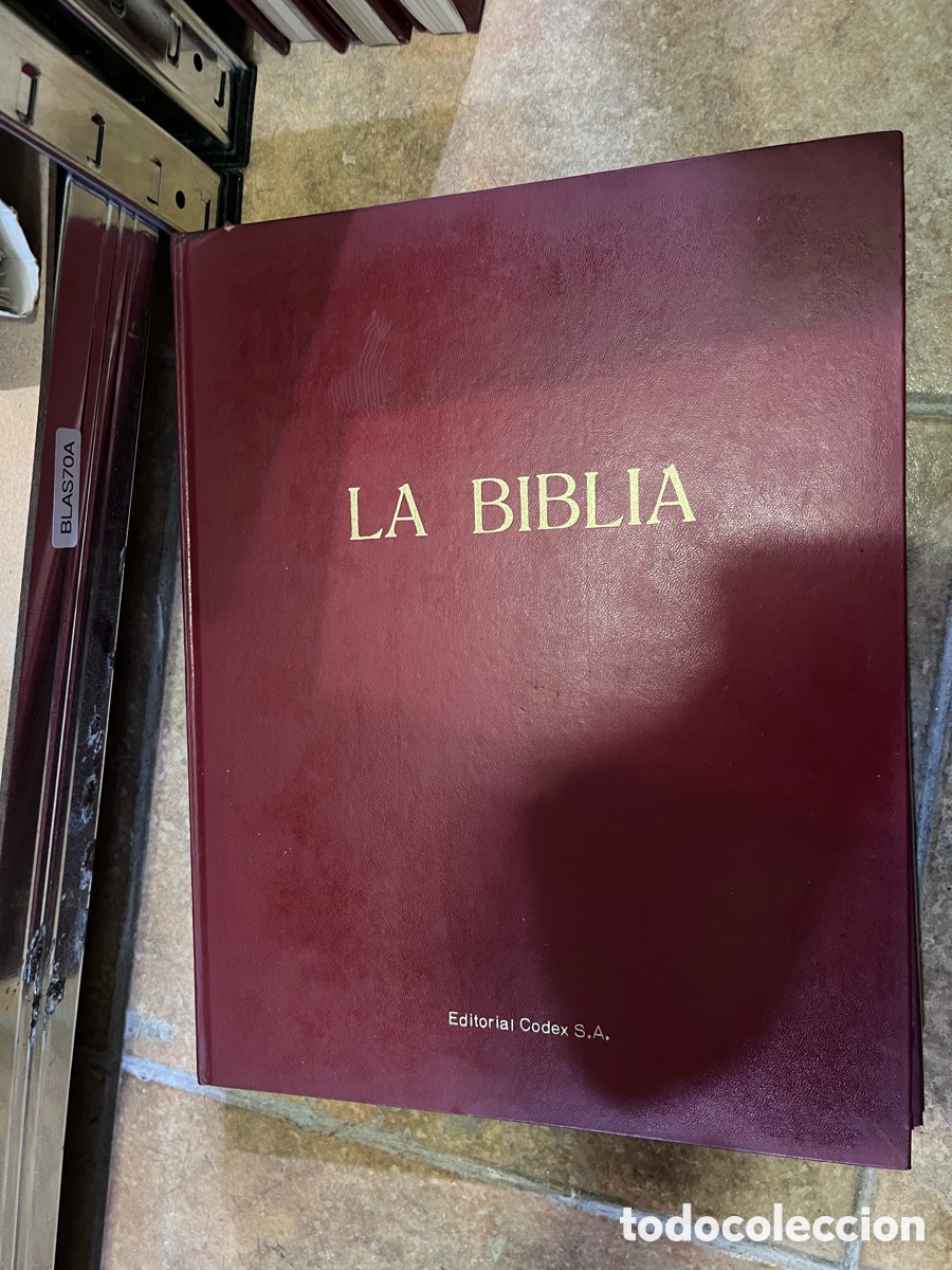 Libros de segunda mano: Blas70A LA BIBLIA. 5 TOMOS (COMPLETO) - C&Eacute;SAR ANGELINI (CODEX) - Foto 2