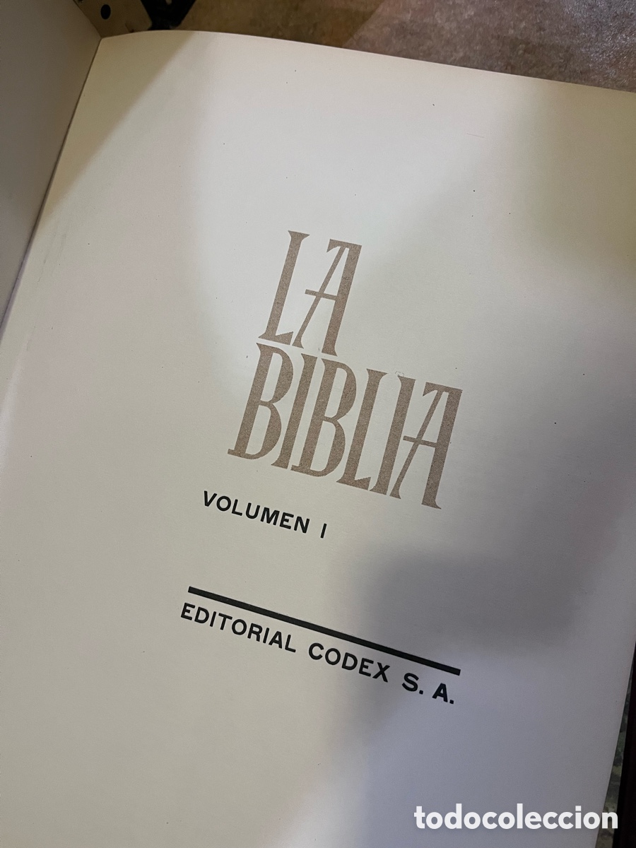 Libros de segunda mano: Blas70A LA BIBLIA. 5 TOMOS (COMPLETO) - C&Eacute;SAR ANGELINI (CODEX) - Foto 7