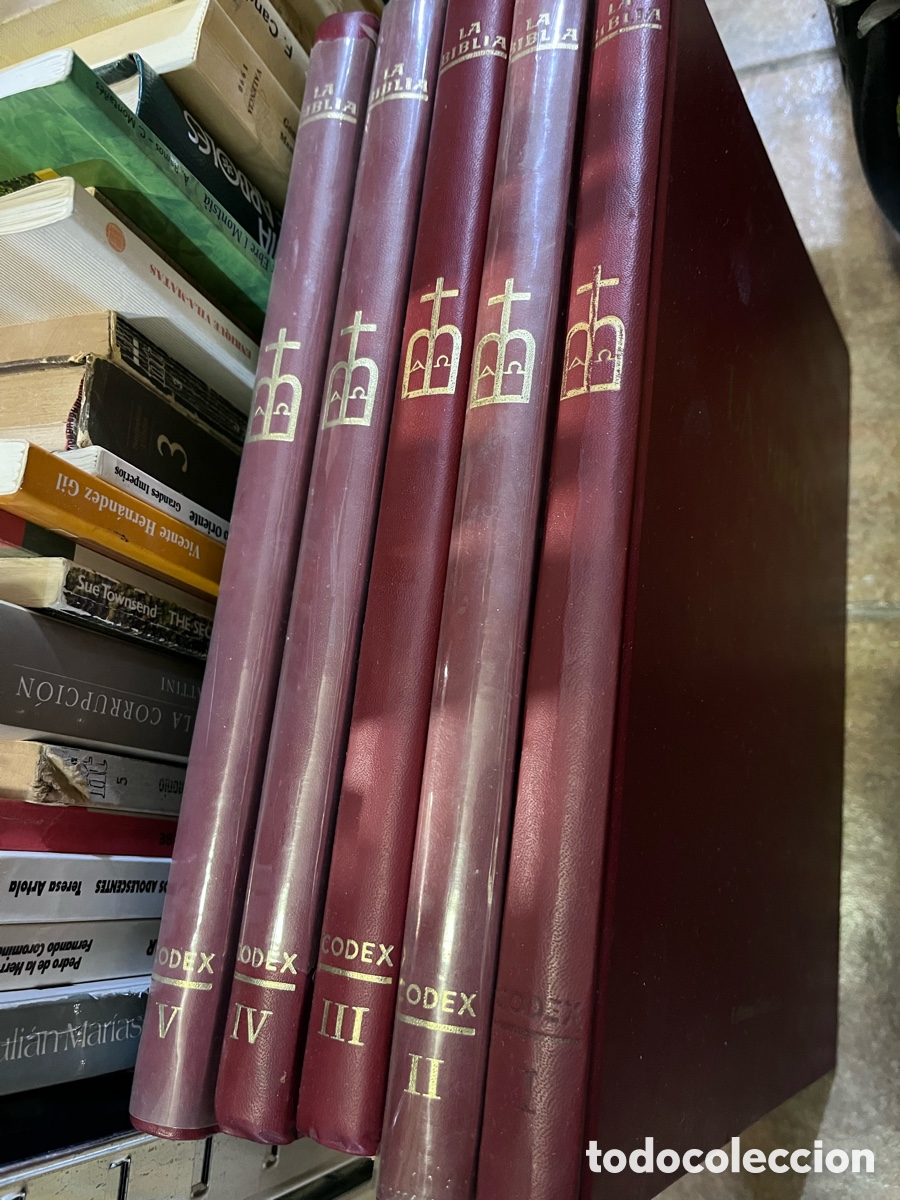 Libros de segunda mano: Blas70A LA BIBLIA. 5 TOMOS (COMPLETO) - C&Eacute;SAR ANGELINI (CODEX) - Foto 1