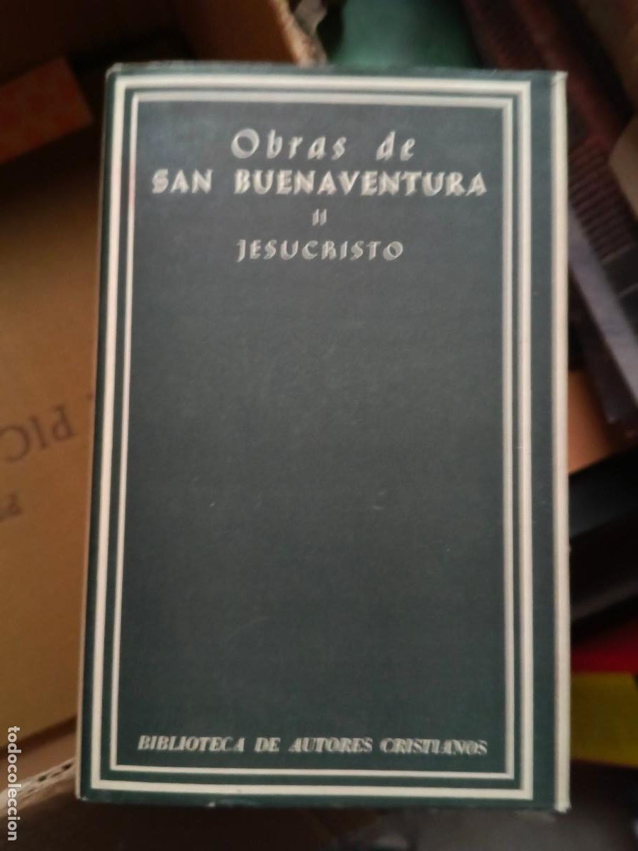 Libros de segunda mano: OBRAS DE SAN BUENAVENTURA II : JESUCRISTO (BAC, 1967)