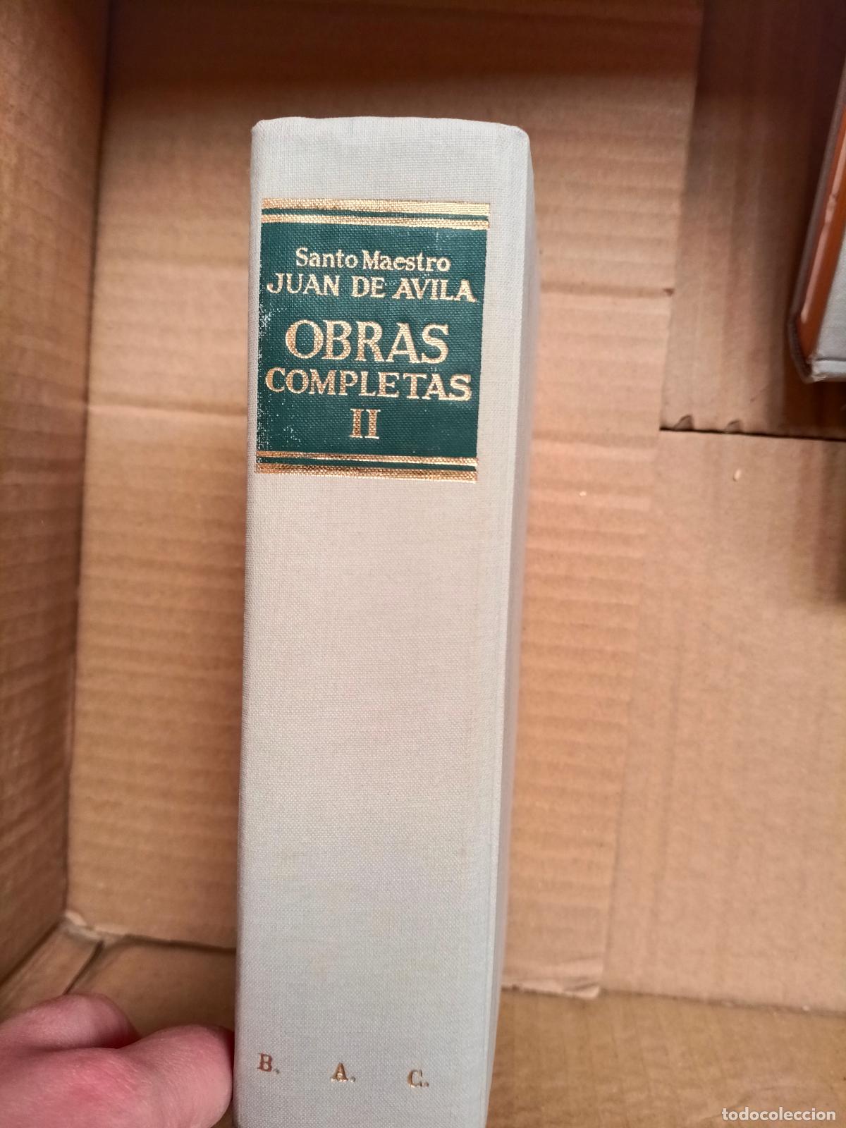 Libros de segunda mano: OBRAS COMPLETAS DEL SANTO MAESTRO JUAN DE &Aacute;VILA, II: SERMONES (BAC,