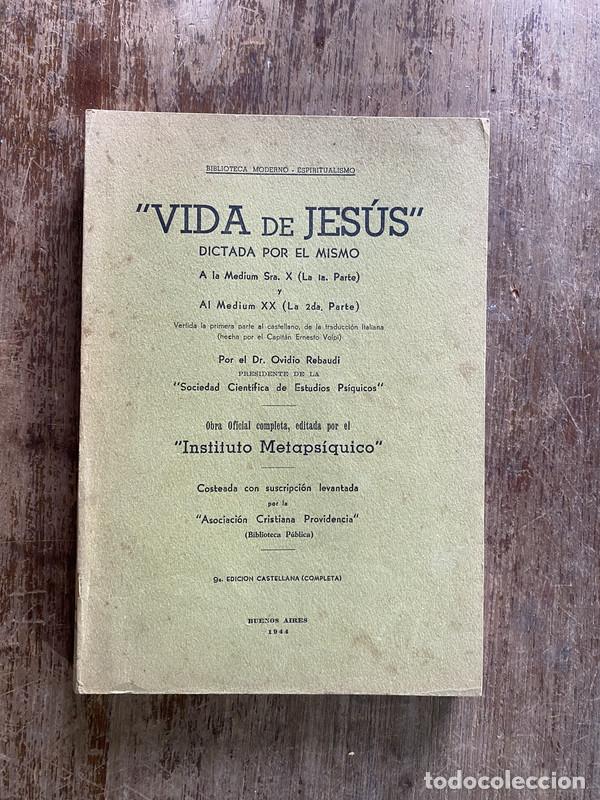 Libros de segunda mano: Vida de Jesus - Rebaudi Ovidio