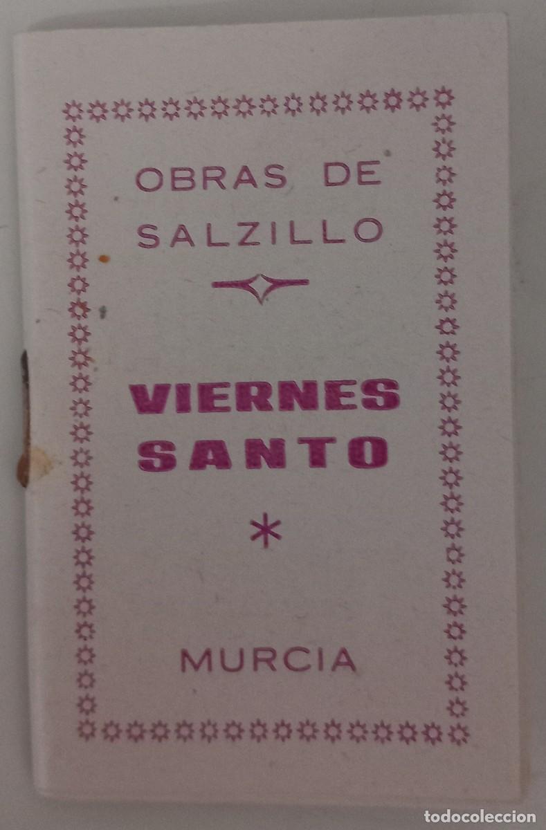 Libros de segunda mano: Obras de Salzillo - Viernes Santo