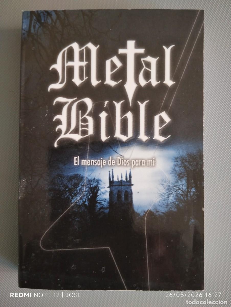 Libros de segunda mano: Metal Bible - el mensaje de dios para m&iacute; - 620