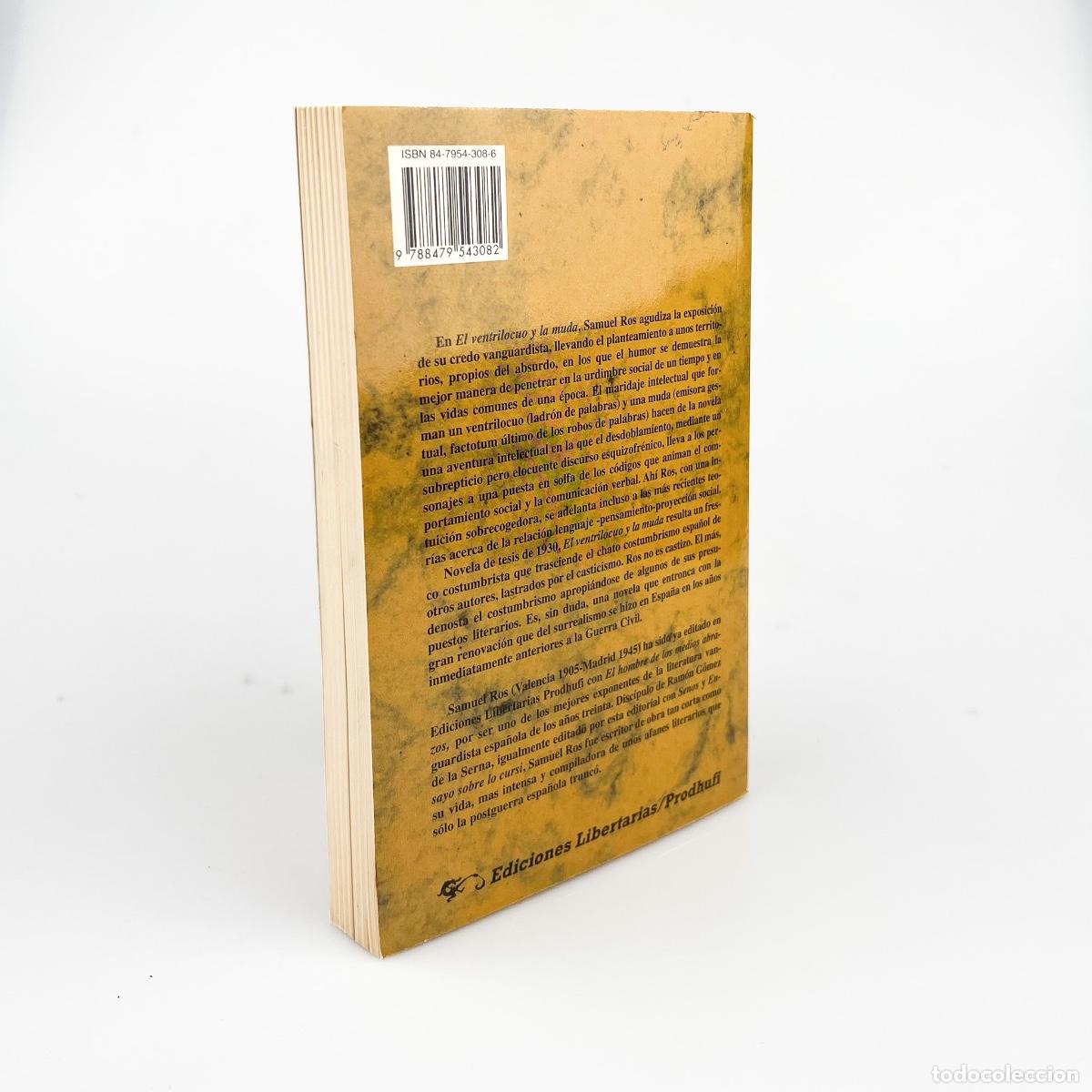 Libros de segunda mano: El Ventr&iacute;locuo y la Muda, Samuel Ros - Foto 2