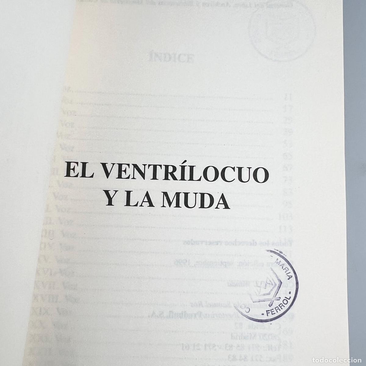 Libros de segunda mano: El Ventr&iacute;locuo y la Muda, Samuel Ros - Foto 3