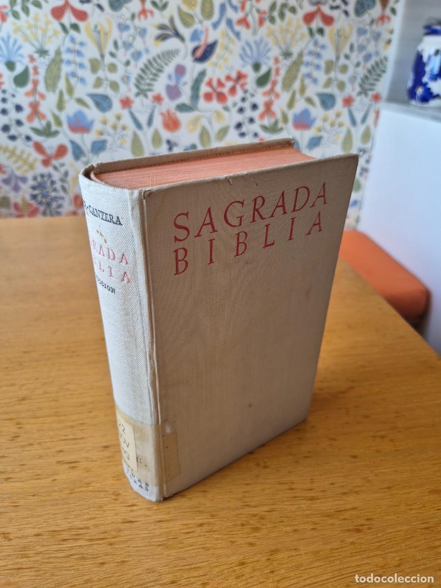 Libros de segunda mano: SAGRADA BIBLIA Bover Cantera - Cuarta edici&oacute;n 1957