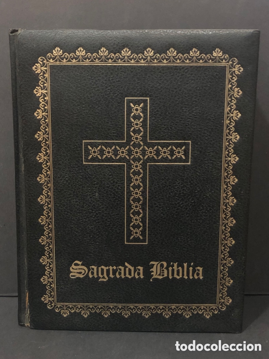 Libros de segunda mano: Sagrada biblia 29x22x8cm