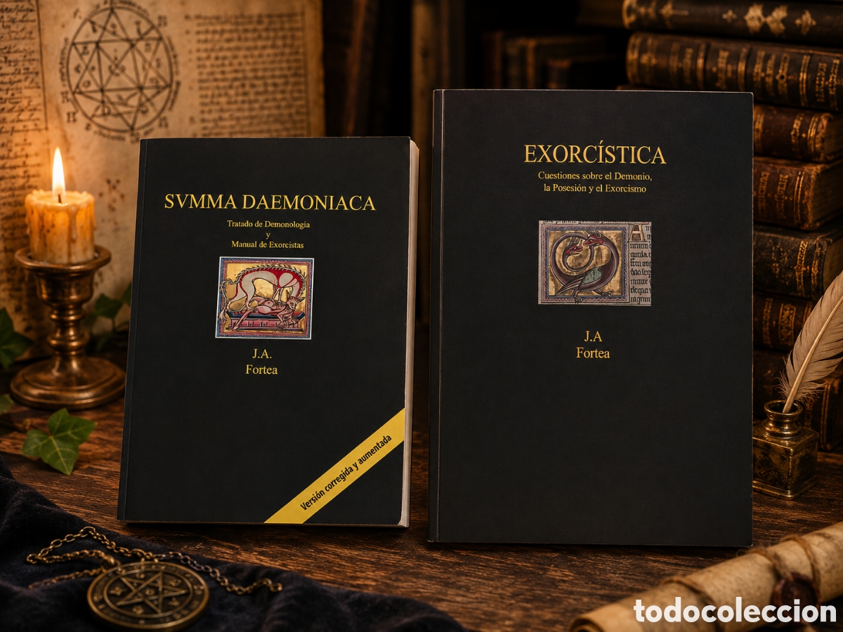 Libros de segunda mano: Lote J.A. Fortea - Summa Daemoni0aca + Exorc&iacute;stica - Demonolog&iacute;a Coleccionista
