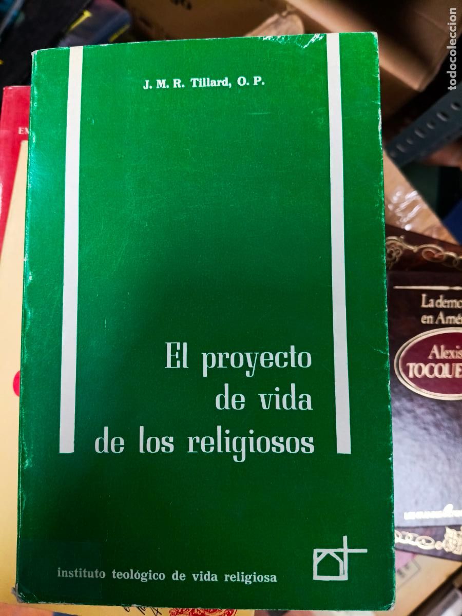 Libros de segunda mano: EL PROYECTO DE VIDA DE LOS RELIGIOSOS. J.M.R. TILLARD. INSTITUTO TEOL&Oacute;GICO DE VIDA RELIGIOSA 1974