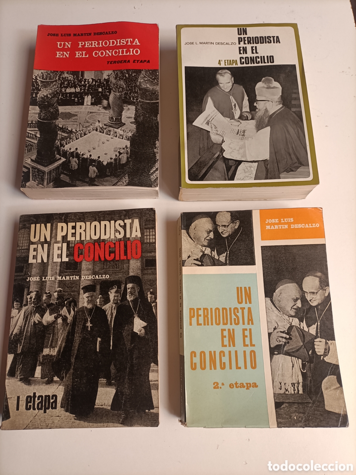 Libros de segunda mano: Un periodista en el concilio. 4 tomos. Jos&eacute; L. Mart&iacute;n Descalzo