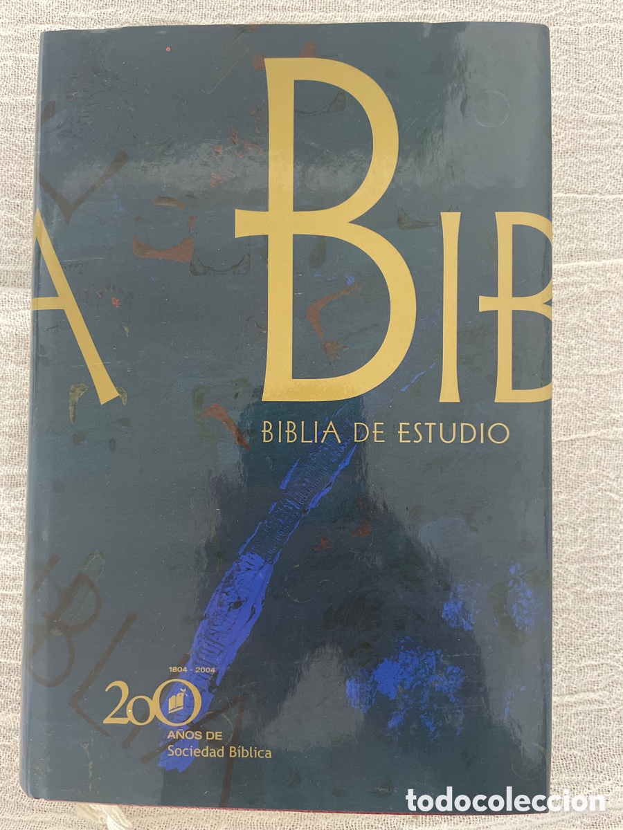 Libros de segunda mano: Biblia de estudio Dios Habla Hoy - 200 Aniversario