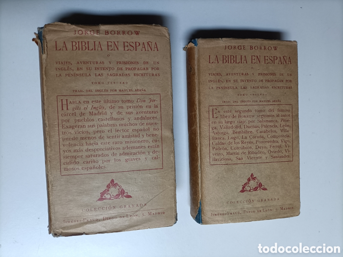 Libros de segunda mano: La Biblia en Espa&ntilde;a Jorge Borrow - Foto 1