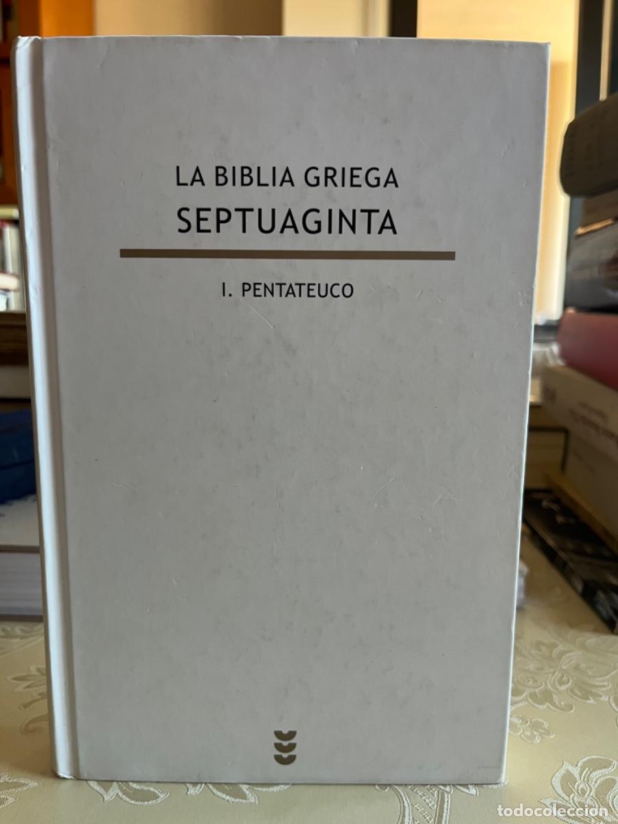 Libros de segunda mano: La Biblia Griega Septuaginta. I. Pentateuco