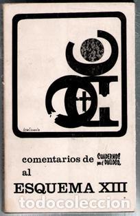 Libros de segunda mano: Comentarios de Cuadernos para el di&aacute;logo al Esquema XIII