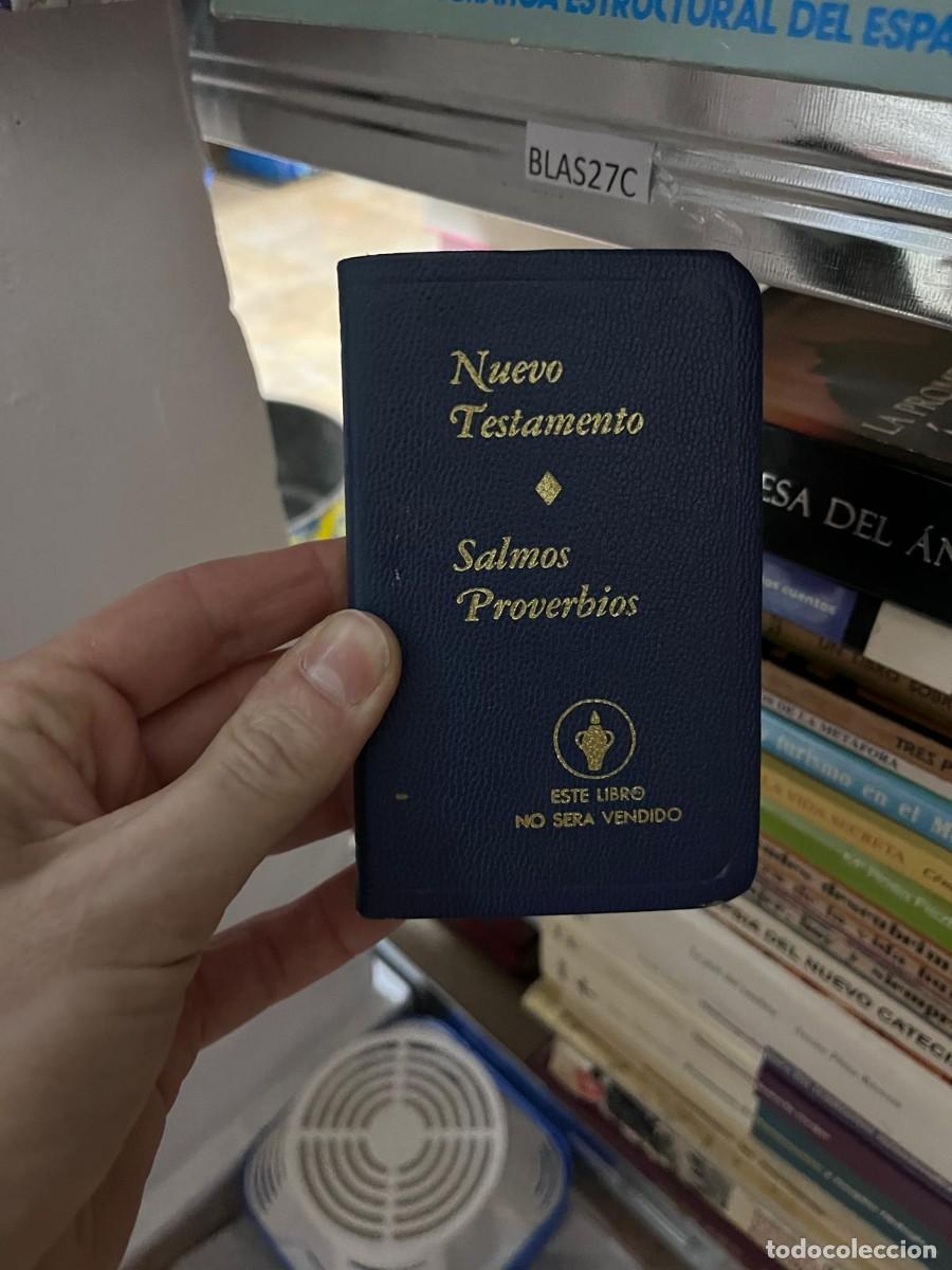 Libros de segunda mano: BLAS27C &mdash; Nuevo Testamento &middot; Salmos &middot; Proverbios.