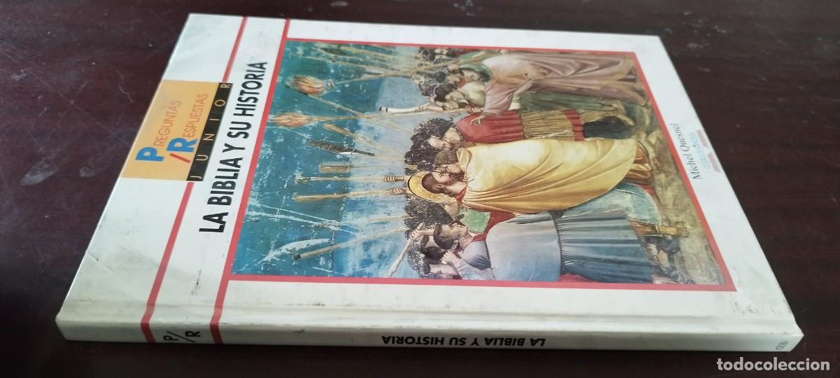 Second hand books: LA BIBLIA Y SU HISTORIA / QUESNEL / PU-GUI-20 / EDELVIVES / PREGUNTAS RESPUESTAS