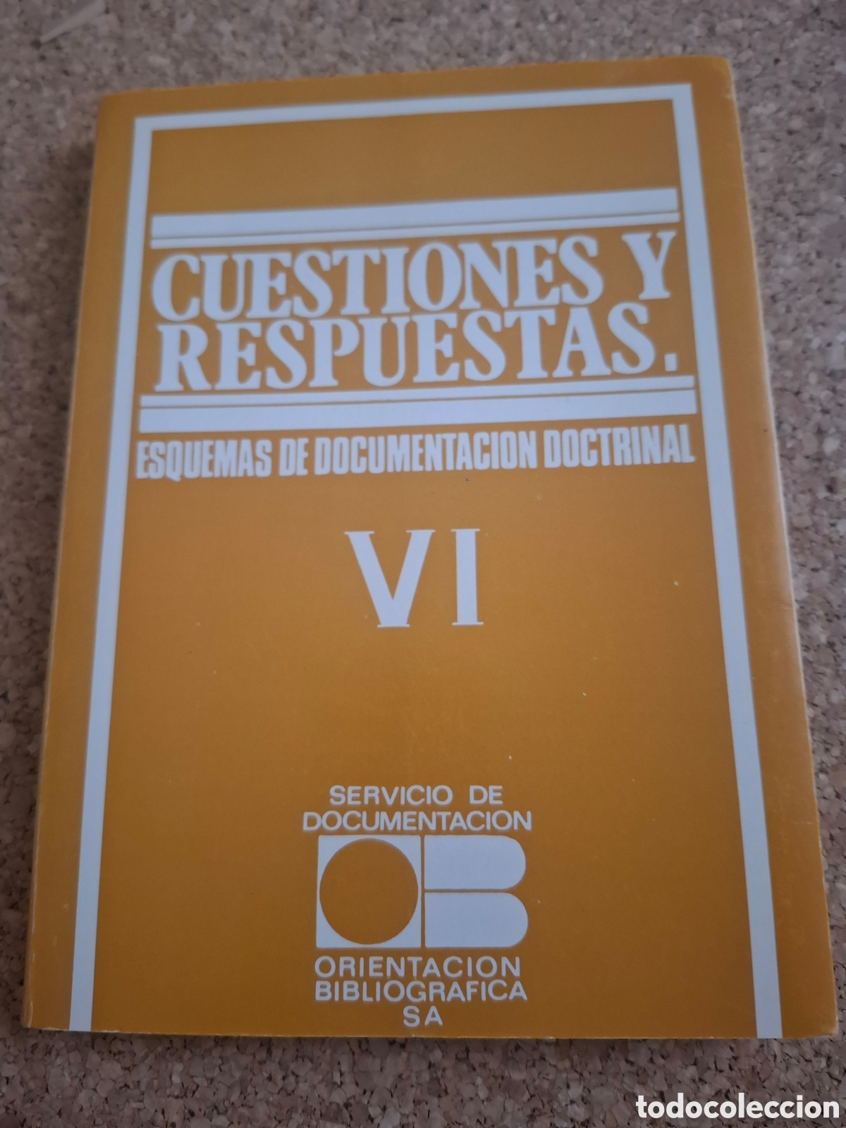 Libros de segunda mano: Cuestiones y respuestas - esquemas de documentaci&oacute;n doctrinal - 1978