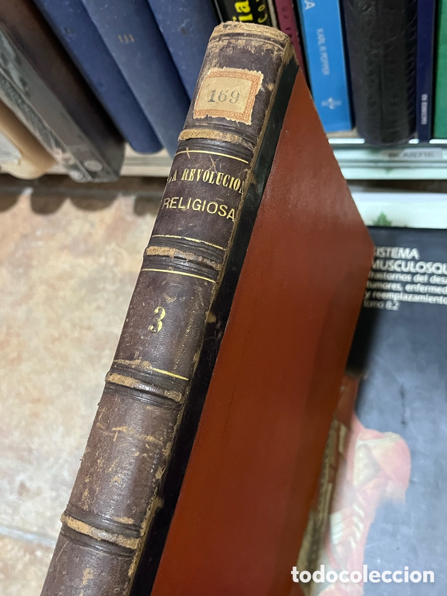 Libros de segunda mano: Blas71E Don Emilio Castelar - La Revoluci&oacute;n Religiosa. Tomo 3. 1882