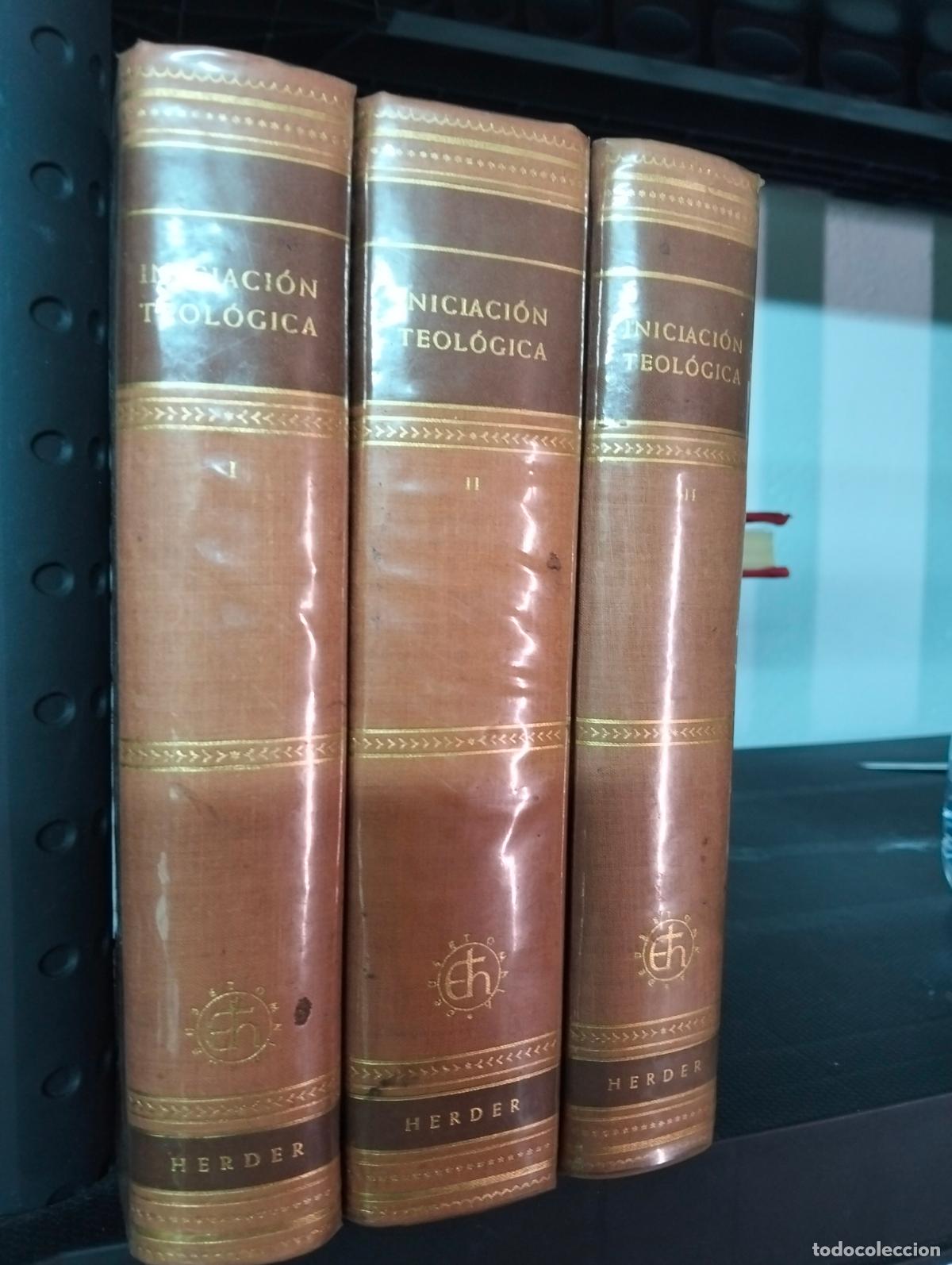 Libri di seconda mano: Ensayo. Iniciacion Teologica. Ed. Herder, 1959 COMPLETO. VISITA MI CATALOGO L55