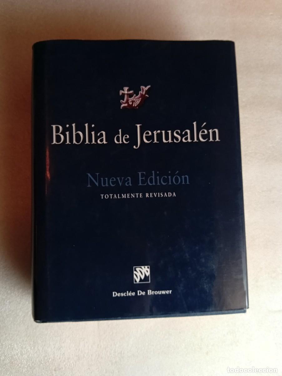 Libros de segunda mano: BIBLIA DE JERUSALEN: NUEVA EDICION TOTALMENTE REVISADA - DESCL&Eacute;E DE BROUWER
