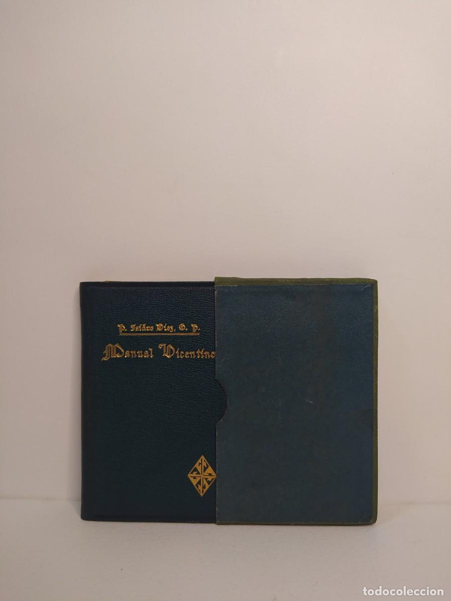 Libros de segunda mano: Manual Vicentino. Devocionario preparado por el P. Isidro D&iacute;ez.
