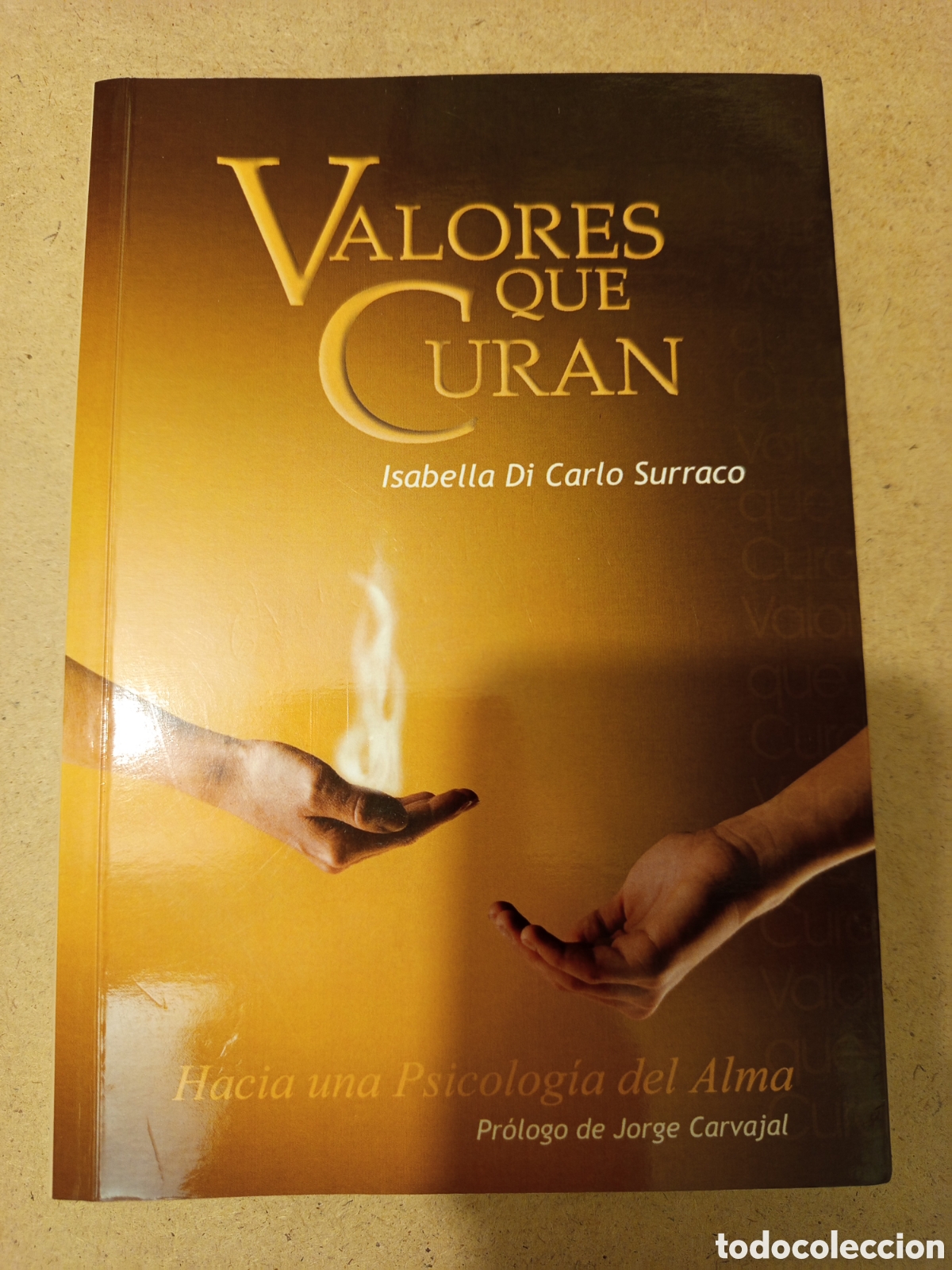 Libros de segunda mano: VALORES QUE CURAN (ISABELLA DI CARLO SURRACO)
