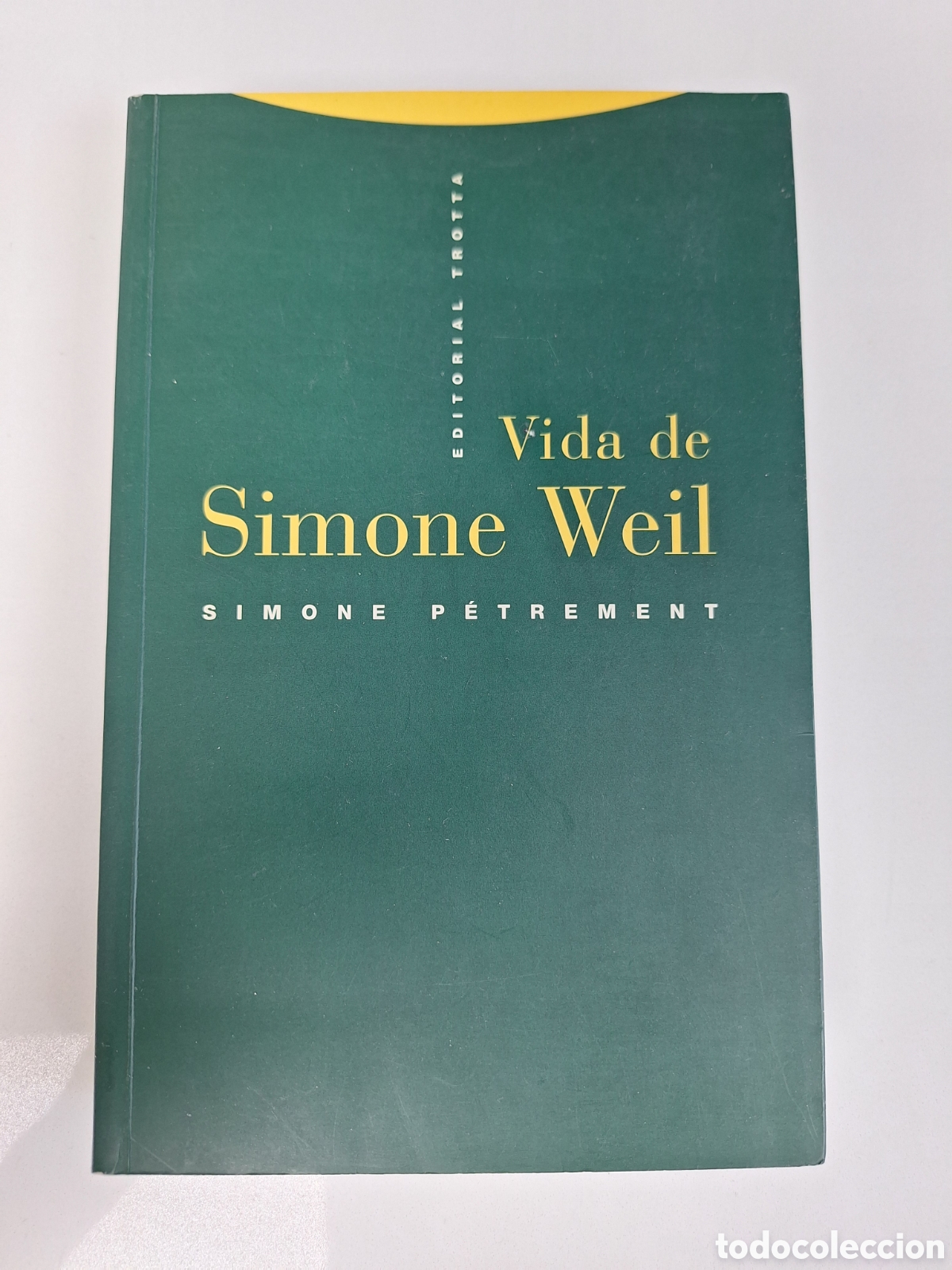 Libros de segunda mano: S. PETREMENT, Vida de Simone Weil