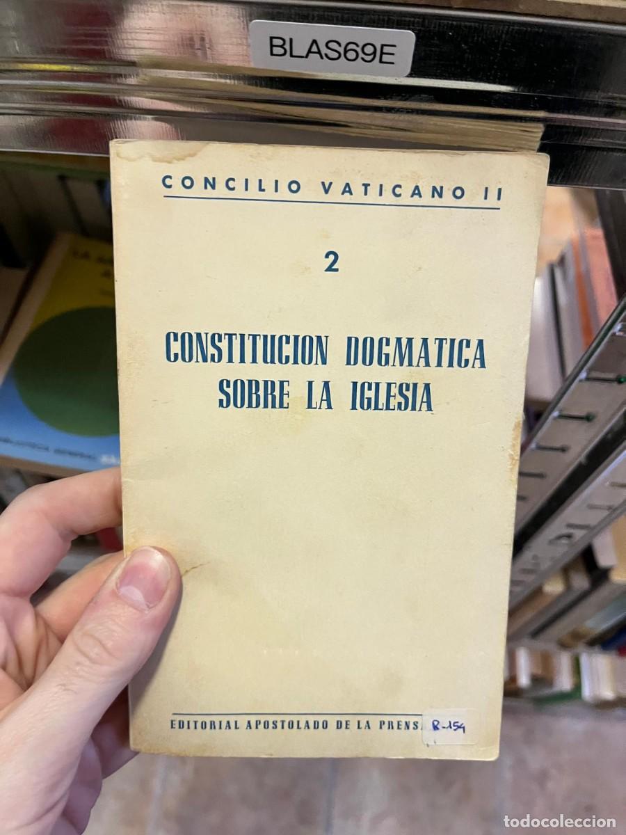 Libros de segunda mano: BLAS69E &mdash; Constituci&oacute;n Dogm&aacute;tica sobre la Iglesia (Concilio Vaticano II, vol. 2) &mdash; Editorial Apostol