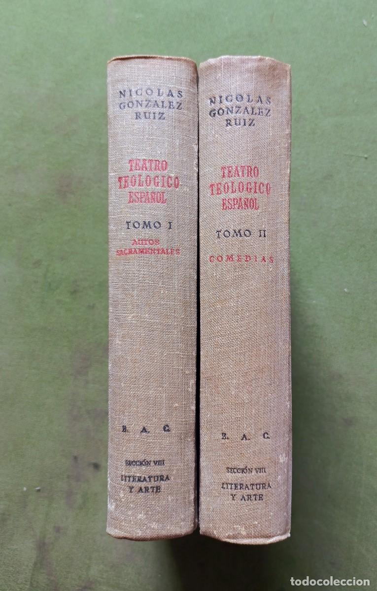 Libros de segunda mano: TEATRO TEOL&Oacute;GICO ESPA&Ntilde;OL. PIEZAS MAESTRAS - B. A. C. 1&ordf; ed. 1946. - D20.