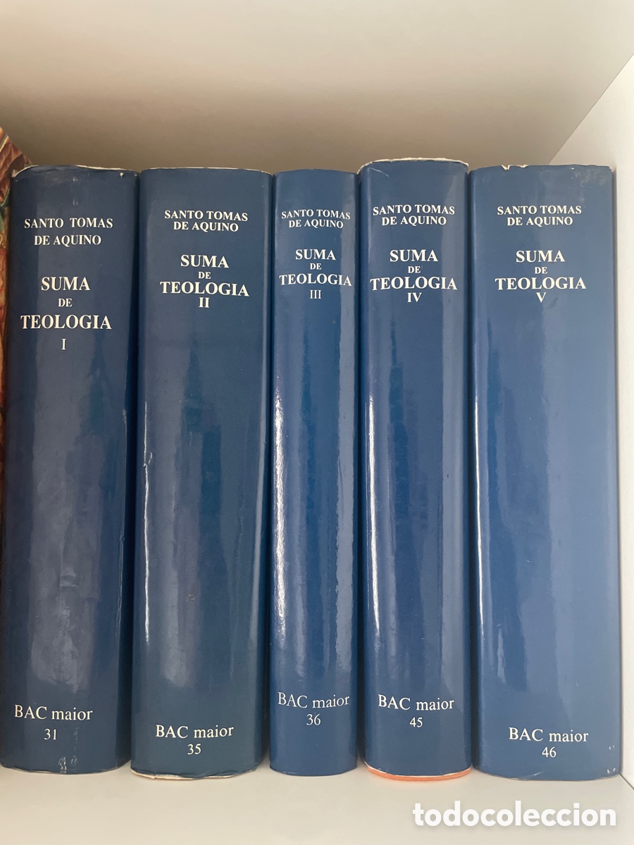 Libros de segunda mano: Suma de Teolog&iacute;a - Santo Tom&aacute;s de Aquino